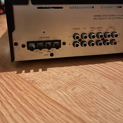 Vintage Onkyo Tx-800 90s receiver and am/fm tuner; powers on and functions but needs some work image 7