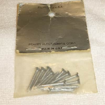 Peavey Vintage 1980s New Old Stock Guitar  Bridge Screws 12 in Factory Sealed Package made in USA image 6