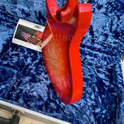 ♚ PRISTINE ♚ 2017 RICKENBACKER 350V63 Liverpool ♚ LUSH DEEP FIREGLO !♚ 6.2 LBS !♚ TOASTERS♚SAVE ££s. *360*330*325 image 19