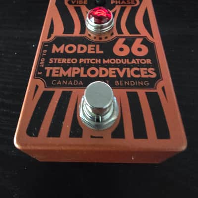 Templo Devices Model 66 Phaser/Vibrato - great phasing and vibrato-ing sounds! image 2