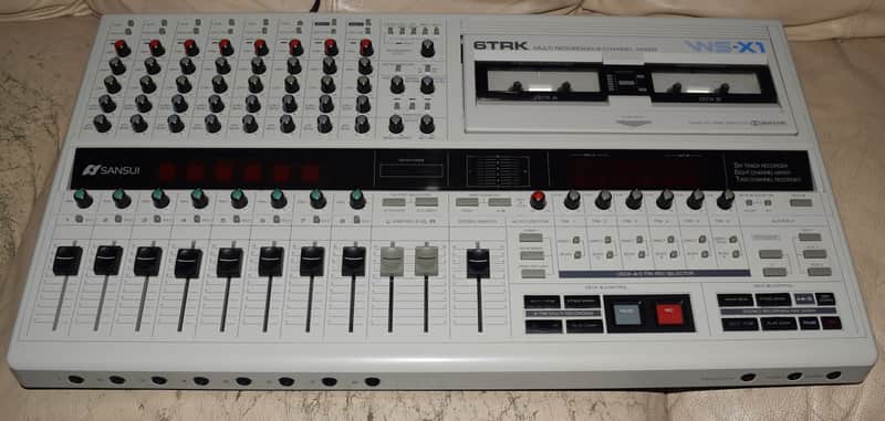 Sansui WS-X1 6 Track Tape Cassette Recorder 8 Channel Mixer image 1