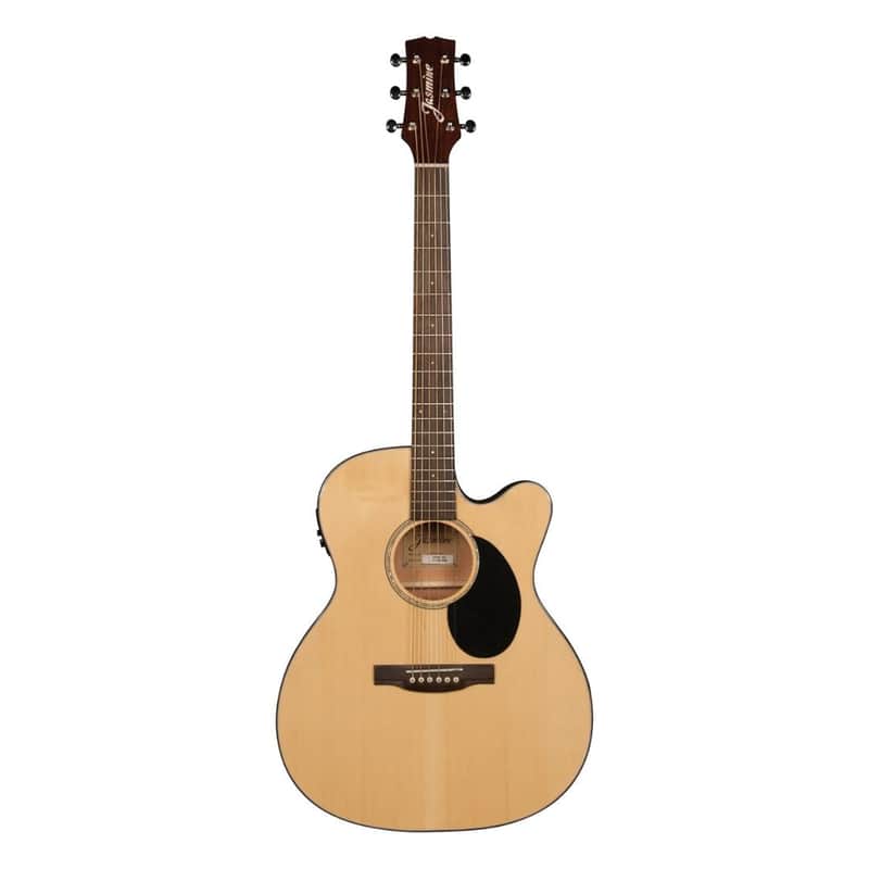 Jasmine JO-36CE Orchestra Style Acoustic Electric Guitar (Natural) *USA Small Business* image 1