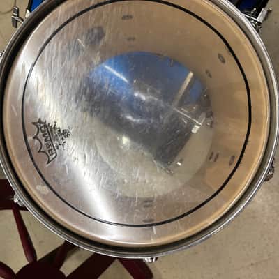 Ludwig LC190 Accent 10 / 12 / 14 / 20 / 5x14" Fuse Drum Set NO Cymbals 2021 - Present - Blue Sparkle image 6