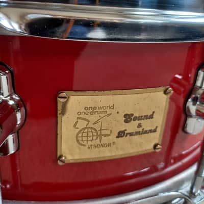Sonor Sound&Drumland 14"×4,5" snare RARE! image 2