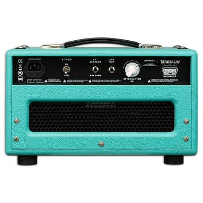 Tone King Gremlin Compact 5-Watt Guitar Amplifier Head - Turquoise - Mint, Open Box image 2