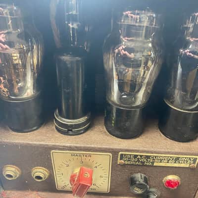 Unmarked Converted Film Projector Tube Guitar Amp image 4
