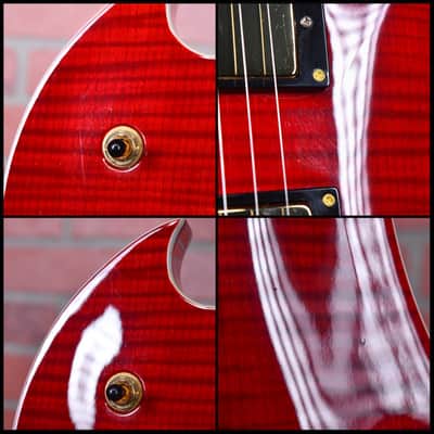 B.C. Rich Mockingbird 100th Namm Limited Edition #52 of 100 Flame Maple Top Transparent Red 2001 w/OHSC image 12