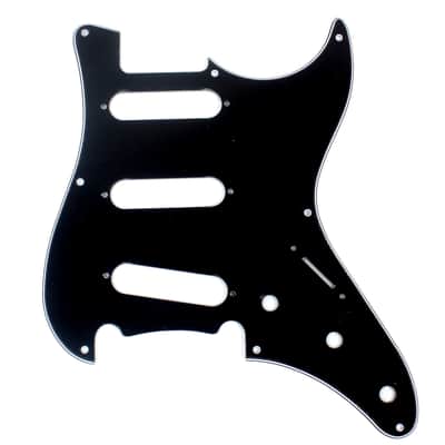 Replacement Guitar Pickguard For G&L SkyHawk ,3ply Black