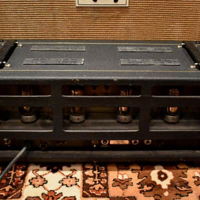 Vintage 1966 Vox UL4120 JMI Bass Guitar Amplifier Head w/ Flightcase SERVICED image 6