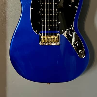 Custom 3 Humbucker Mustang Flying V fender Gibson squier image 13