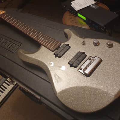 Music Man USA John Petrucci JP6 RARE Silver Sparkle Dream Theater G3 Signature Birdseye Neck Guitar image 8