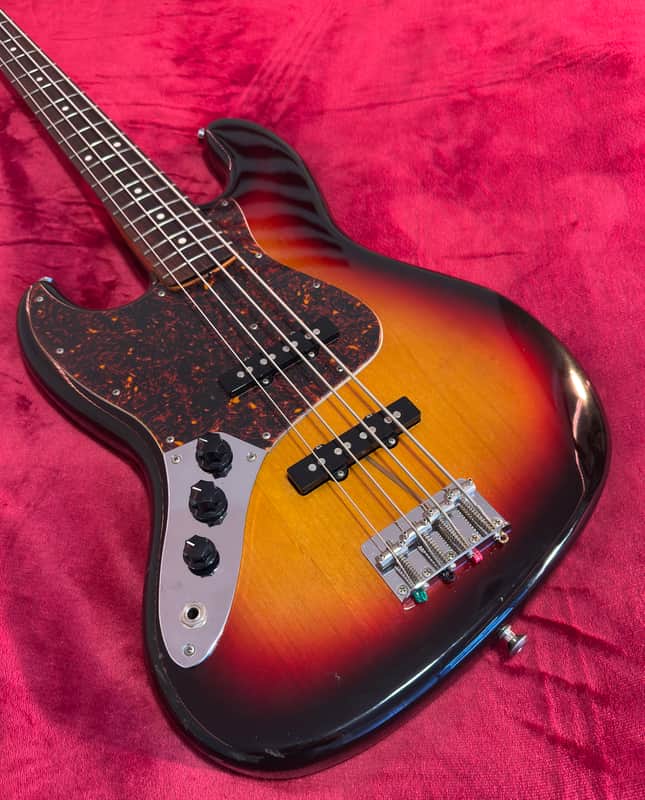 Fender JB-62 LH Jazz Bass Reissue Left-Handed MIJ | Reverb