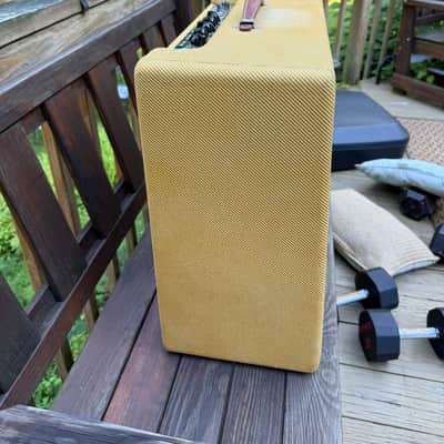 Fender '57 Bandmaster Reissue 2-Channel 26-Watt 3x10" Guitar Combo 2013 - 2016 - Tweed image 2