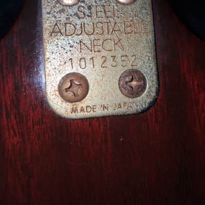 Made in Japan 70's by Matsumoku REFURBISHED MODIFIED AND REFRETTED Westminster SG walnut with UK Monty's Guitars wiring kit image 5