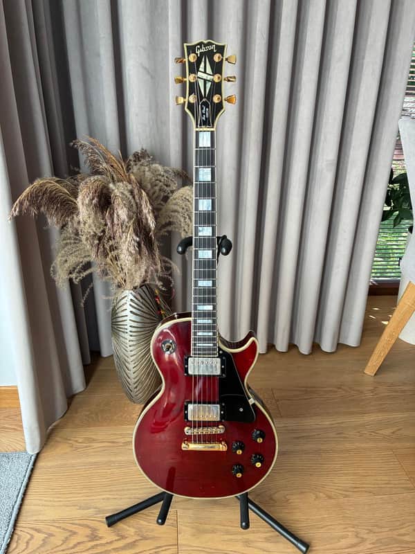Immagine Gibson Les Paul Custom 1974 Wine Red - 1