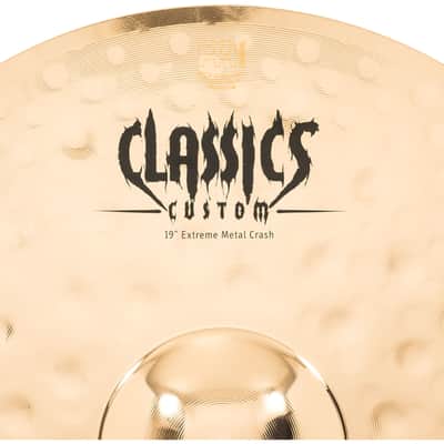 Meinl Classics Custom Crash 19" CC19EMC-B, Extreme Metal - Crash Cymbal image 2