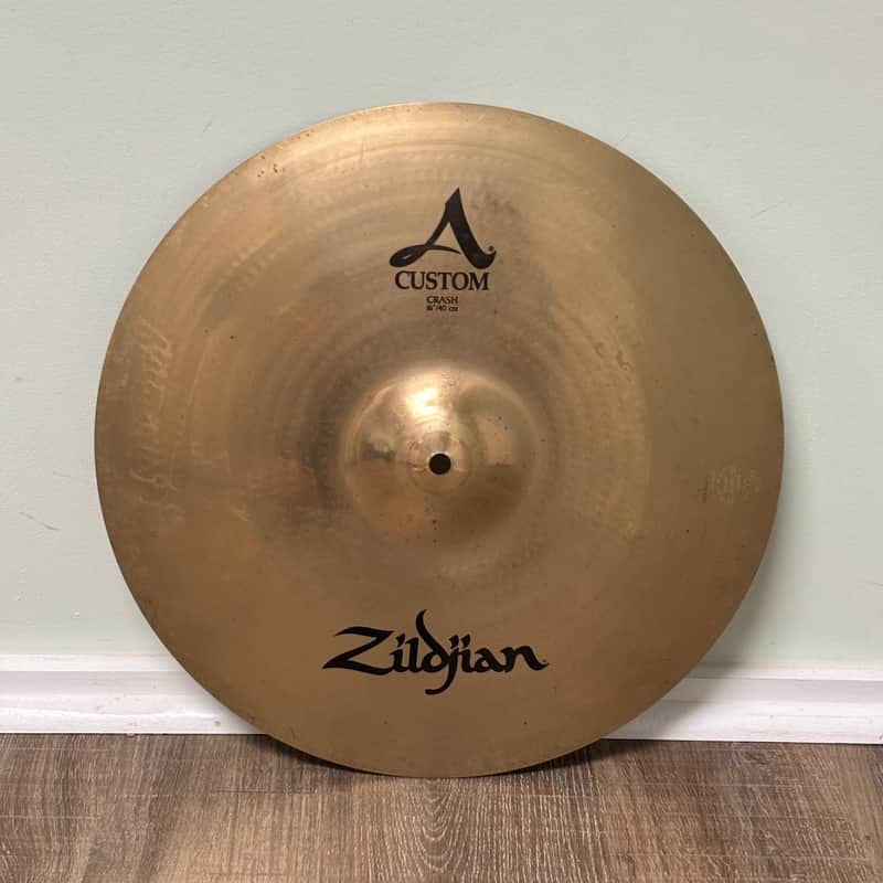 Zildjian 16" A Custom Crash Cymbal 969g image 1