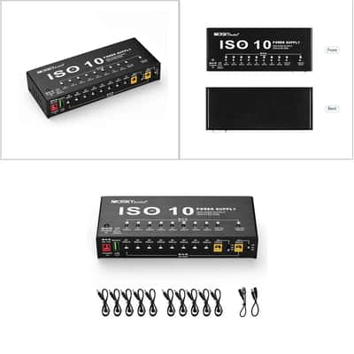 Mosky ISO 10 Isolated Output Guitar Bass Effect Pedal Power Supply 9V 12V 18V image 5