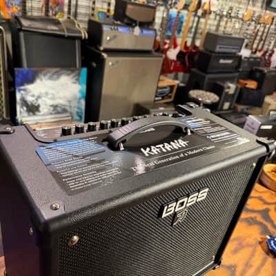 Boss Katana-50 Gen 3 50-Watt 1x12" Digital Modeling Guitar Combo 2024 - Present - Black image 2