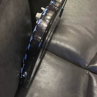 2008 Fender Squire Strat Black and Wrapped image 12