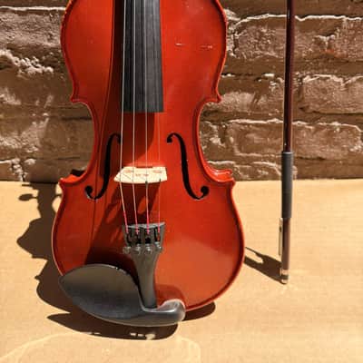 Artisan Strings Marcato Model 100 3/4 Violin Outfit w/ Bow & Hard Case – Used, Good Condition image 4