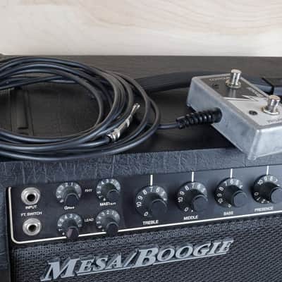 Mesa Subway Rocket Reverb 2-Channel 20-Watt 1x10" Guitar Combo 1998 Black w/ Footswitch image 8