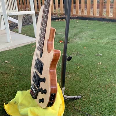 Bass tribute 2021 Birdseye maple natural finish image 2
