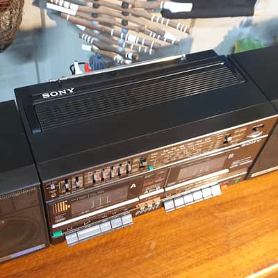 Vintage 1985 Sony CFS-W600 Boombox Cassette Radio +BONUS Bluetooth! image 8