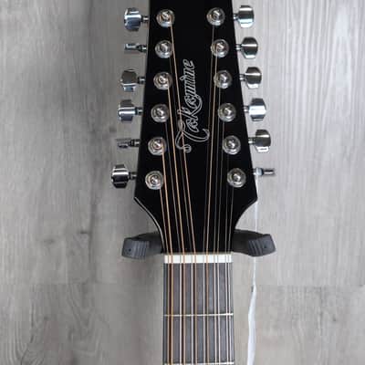 Takamine GD30CE-12 BLK G30 Series 12-String Dreadnought Cutaway Acoustic/Electric Guitar 2010s - Gloss Black image 2