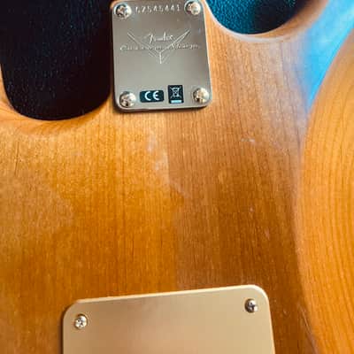 Mint Fender Custom Shop Artisan Pale Moon Ebony Strat Roasted AAA Birdseye Neck Ebony Board image 16