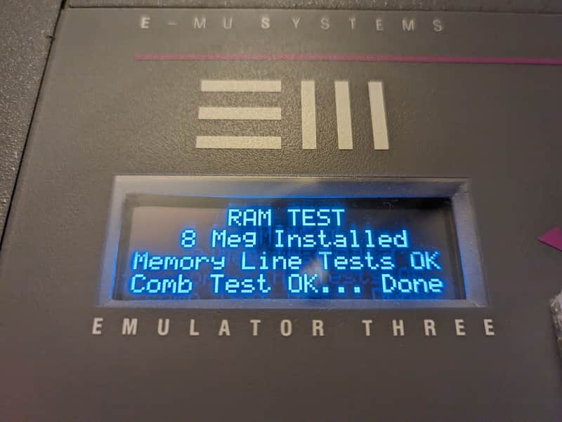💥 E-MU Systems Emulator III 8 Megabyte RAM Upgrade Kit from Https://Synthesizer.repair image 1