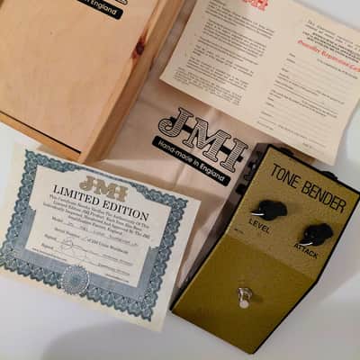 JMI Tone Bender MKI Limited Edition (1/250) – Hand‑Wired Fuzz – Rare UK Reissue - Excellent condition image 5