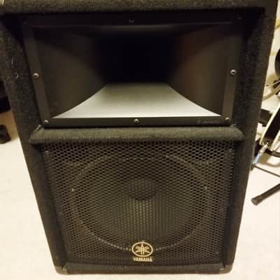 Pair of Like New Yamaha Club V Series S112Vs 2003 - Present - Black image 1