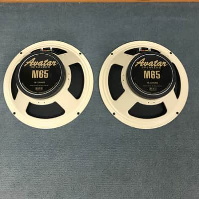 1 pair of Avatar Fane M65 16 ohm speakers image 1