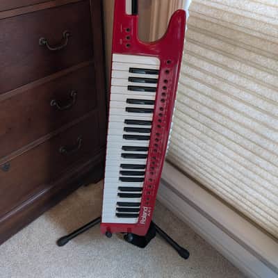 Roland AX-1 Wireless Keytar MIDI Controller 1992 - 2001 - Red | Reverb