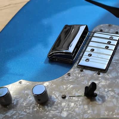 Fender American Vintage II '72 Telecaster Thinline, Lake Placid Blue, HARDCASE image 5