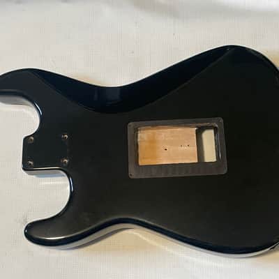 2010's Charvel Mexico Pro Mod So Cal Black Guitar Body Floyd Ready w/ Pickguard image 9