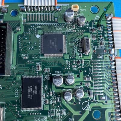 CASIO LK-92TV Lighting Keyboard Part: Processor Main Board PCB M649-MA1 image 5