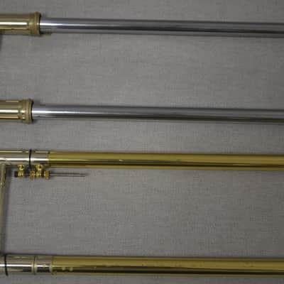Trombón Sib/Fa Schagerl Casero en muy buen estado image 4