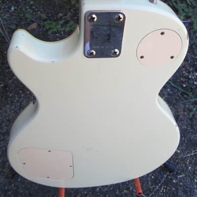LOTUS Les Paul circa 70s/80s White finish vintage electric guitar plays and sound great image 4
