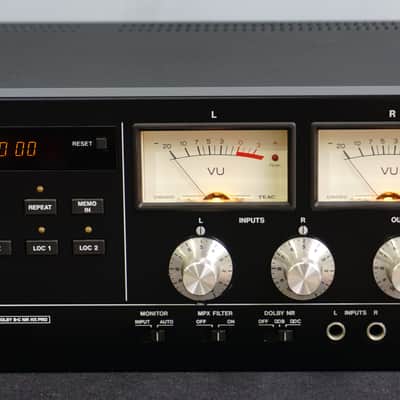 Tascam 112 MKii 90's - 00's Stereo Cassette Recorder 3U Rack | Reverb