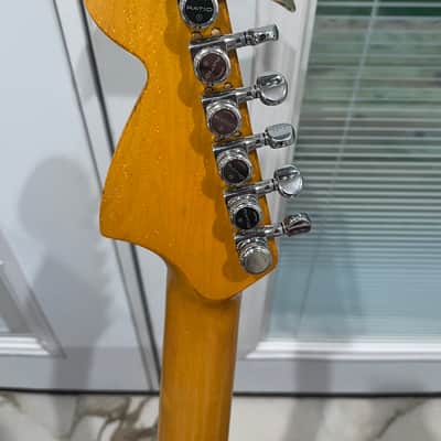 MJT & Warmoth S-Style relic w/ Vega Trem image 2