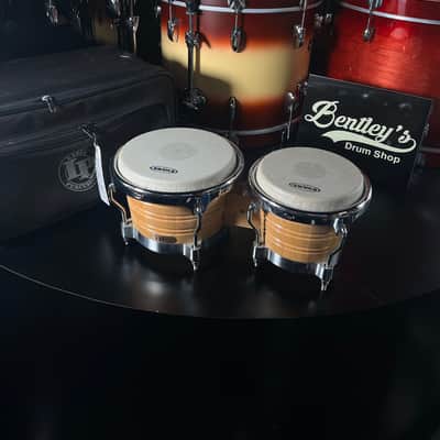 L.P. Latin Percussion Generation II Bongos w/Comfort Curve II Rims & Deluxe LP Bag image 1