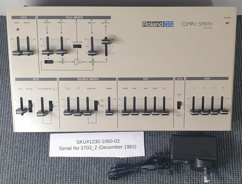 Roland CMU-810 - The real deal - not a copy - Stylish cream and black image 1