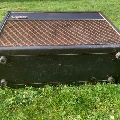 Vox AC-15/T Twin 2-Channel 15-Watt 2x12" Guitar Combo 1963 - 1965 - Black with Brown Diamond Cloth image 4