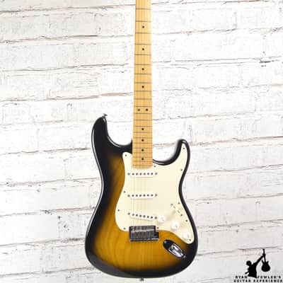 2004 Fender 50th Anniversary American Standard Stratocaster Sunburst w/ OHSC image 3