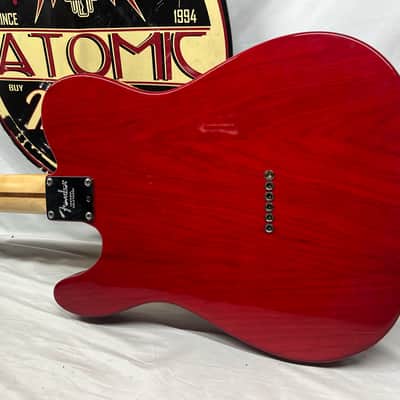 Fender American Standard Telecaster Tele Crimson Red Electric Guitar - Pickups have been Replaced with Seymour Duncan APTL-1/APTR-1 image 11