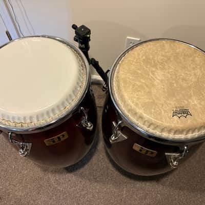 Latin Percussion Classic model wood 90s - Wine red/burgundy image 3