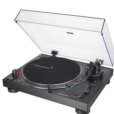 Audio-Technica AT-LP120XUSB-BK Direct-Drive Manual Turntable Package with Edifier MR3 Bluetooth Speakers image 7