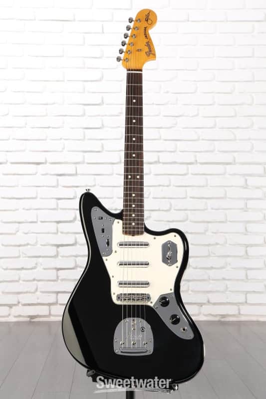 Fender Johnny Marr Signature Special Jaguar Electric Guitar - Black (JagJMRBkd1)